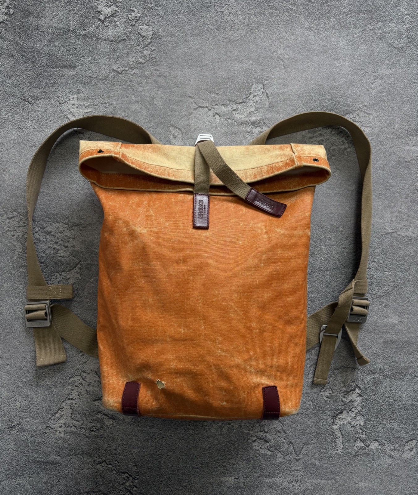 Brooks England Cycling Brown City Backpack Unisex Made in England