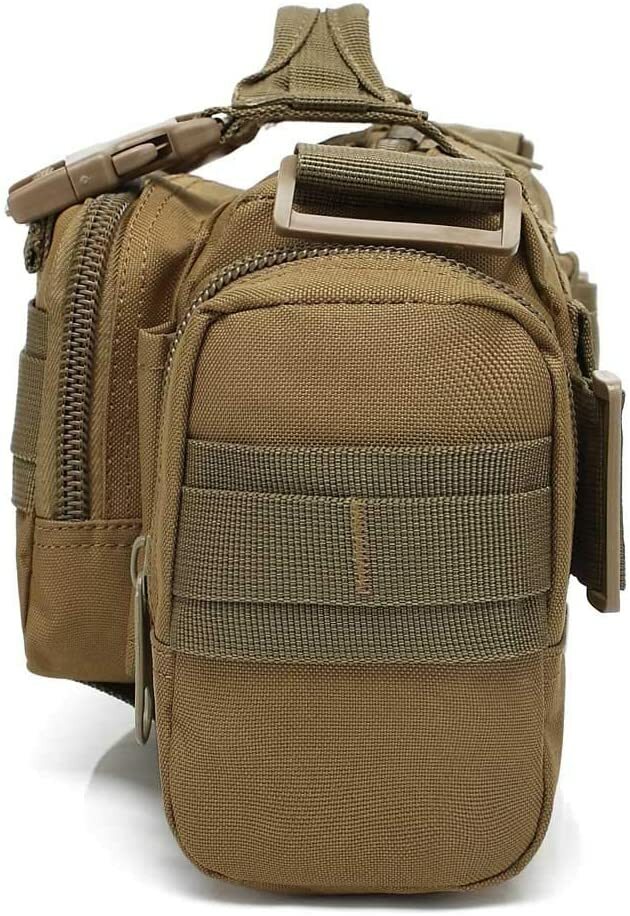 Tactical Military Chest Fanny Shoulder Waist Bag Camo Hunting Molle Camping Pack