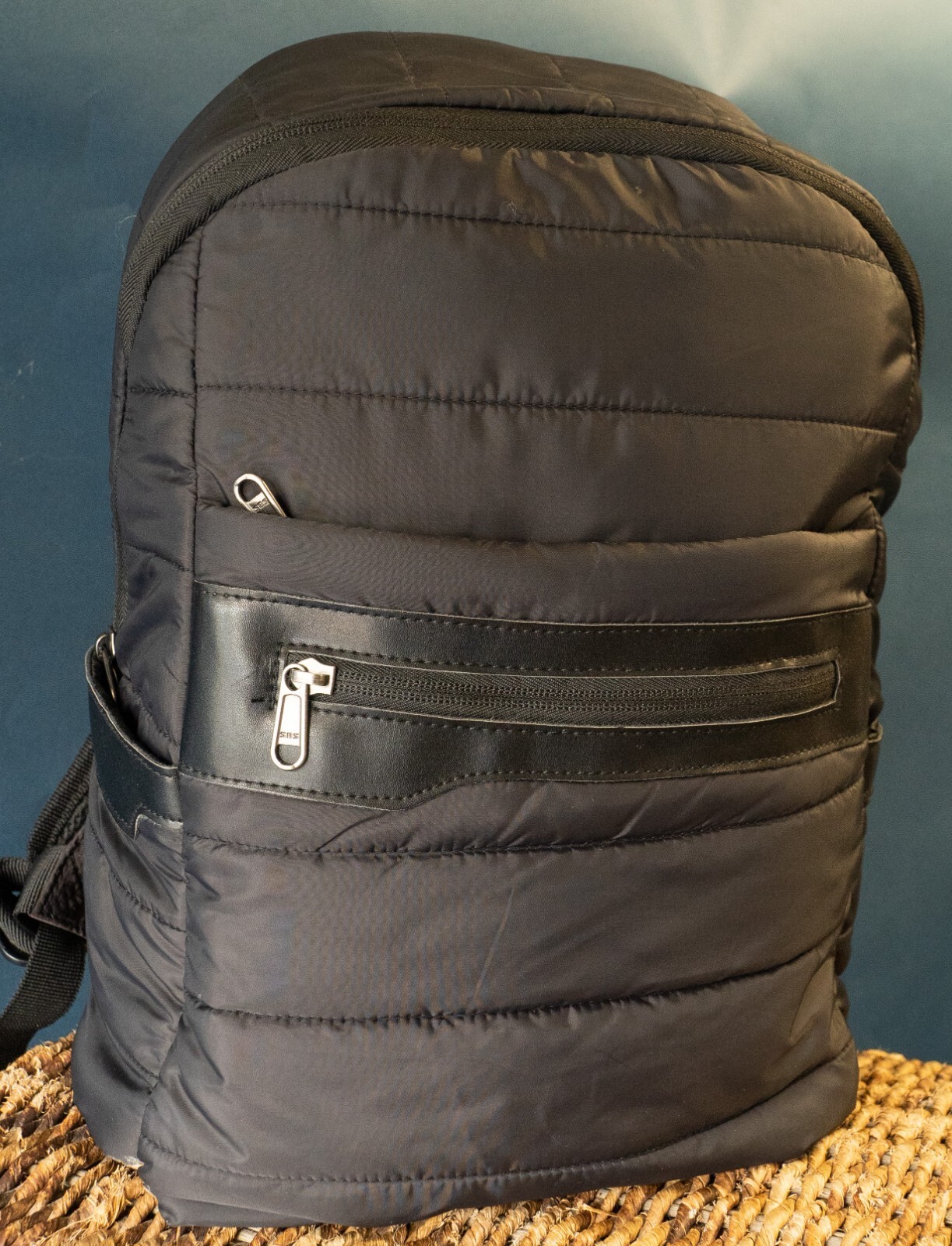 Quilted Backpack Puffer Style Lightweight Travel School Book Bag Tote