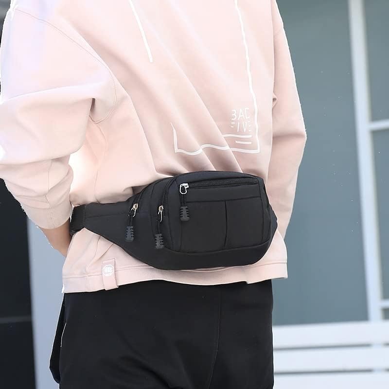 Men Women Fanny Pack Belt waist Bag Cross body Sling Shoulder Travel Sport Pouch