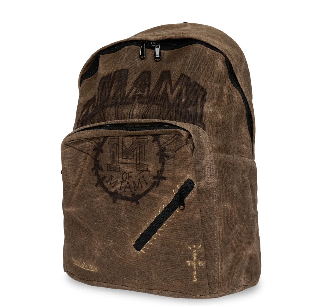 Cactus Jack x Miami Hurricanes x Mitchell & Ness Backpack – Limited Edition