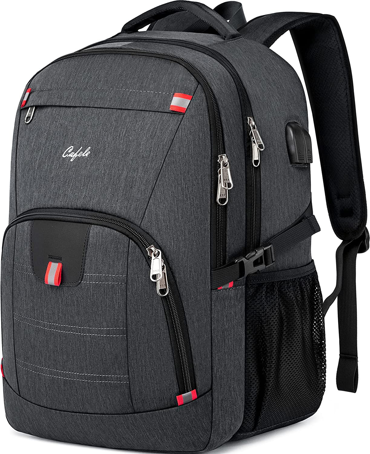 Backpack,Waterproof Large 17In Laptop Backpack for Trip School Work Bookbag Comp