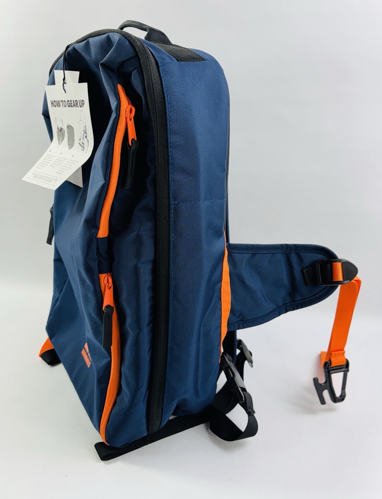 NWT MiniMeis Backpack Navy Orange 28L – Pairs with MiniMeis G4 Shoulder Carrier