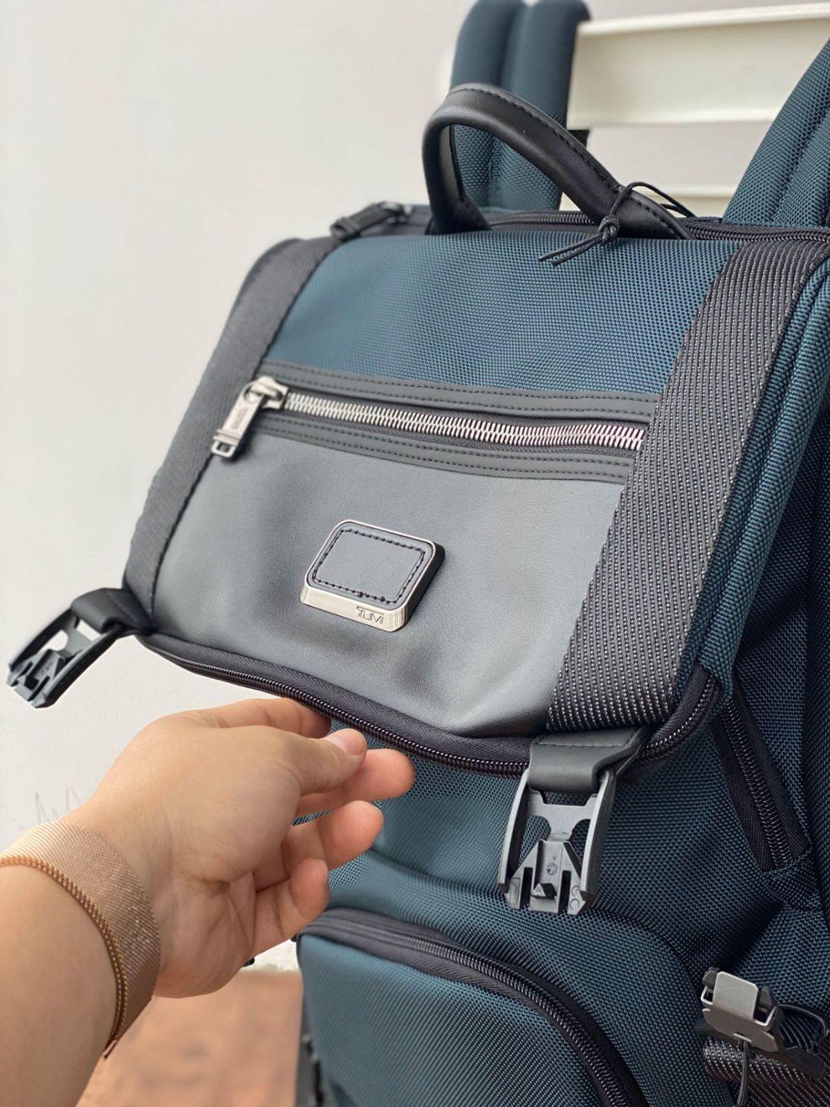 TUMI Alpha Bravo LARK Backpack Navy Durable and Stylish Bag 232651D