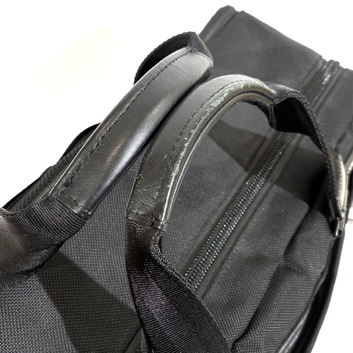 BERMAS Bauer3 3-Way Briefcase Black Nylon Men Shoulder Backpack