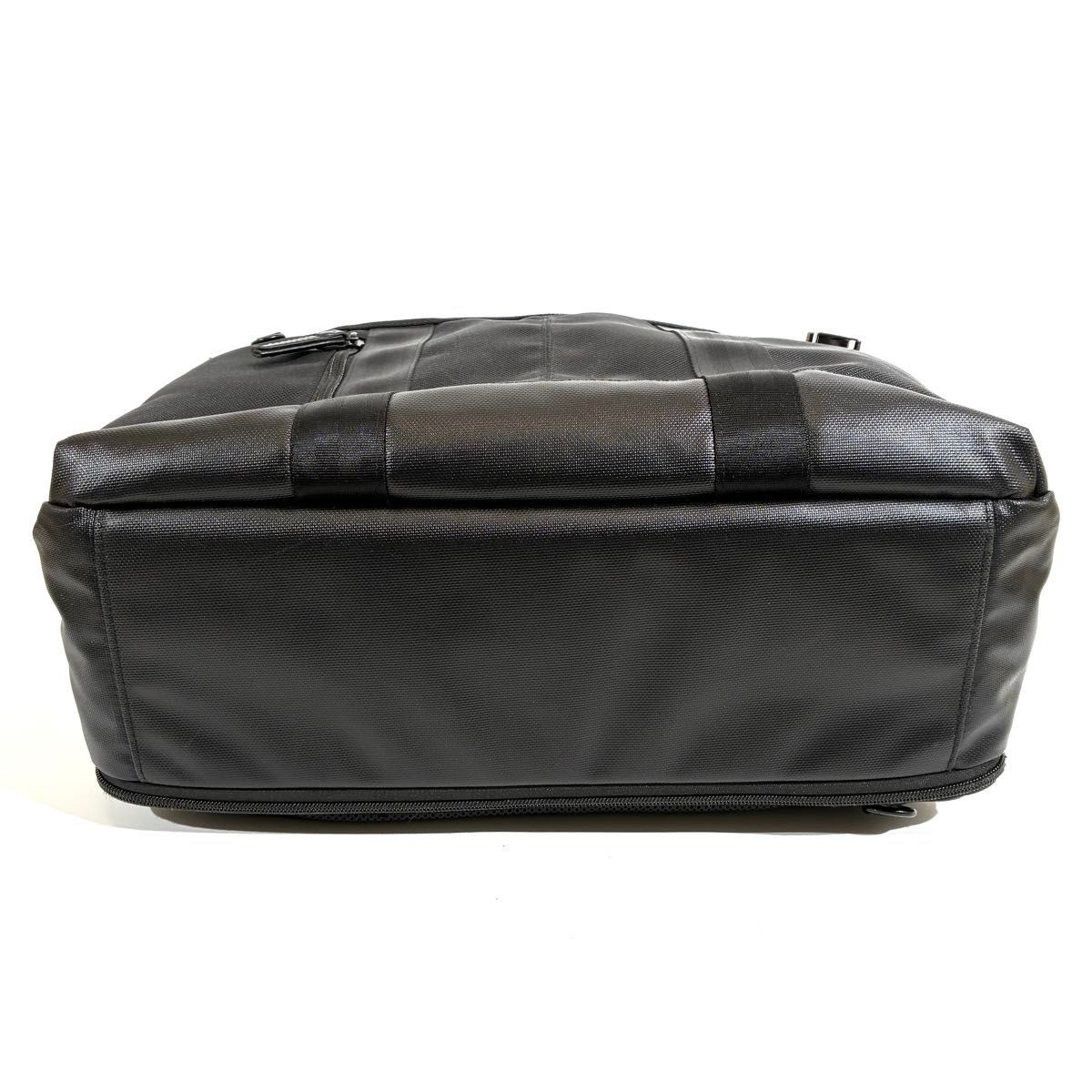 BERMAS Bauer3 3-Way Briefcase Black Nylon Men Shoulder Backpack