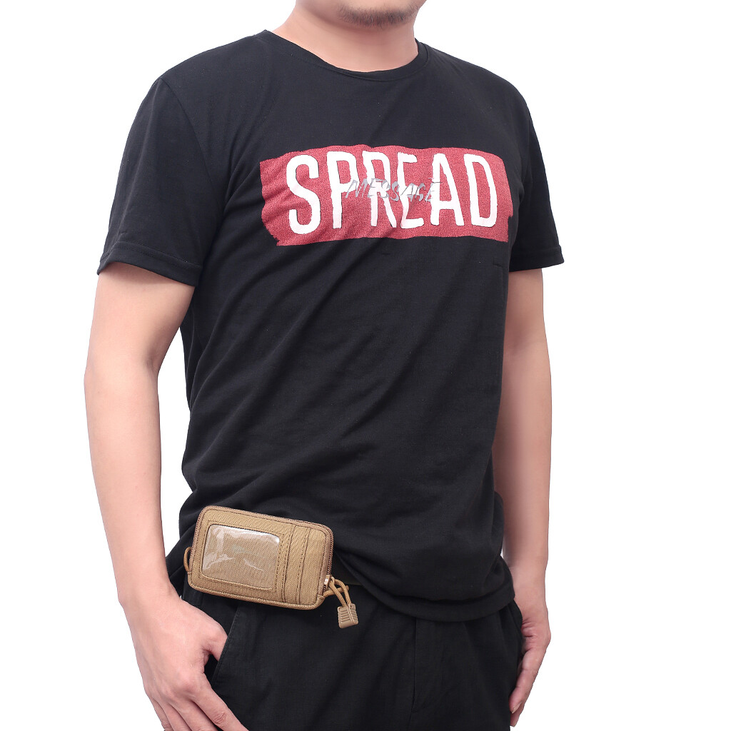 Tactical Card Organizer Pack EDC Pouch Waist Bag Case Travel Belt Fanny Wallet
