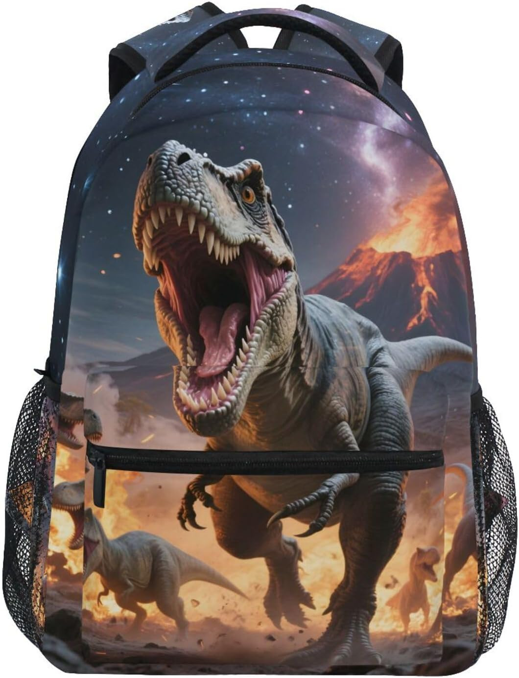Dinosaurs Roar Backpack 3Rd 4Th 5Th Grade School Bookbags Travel Laptop Daypack