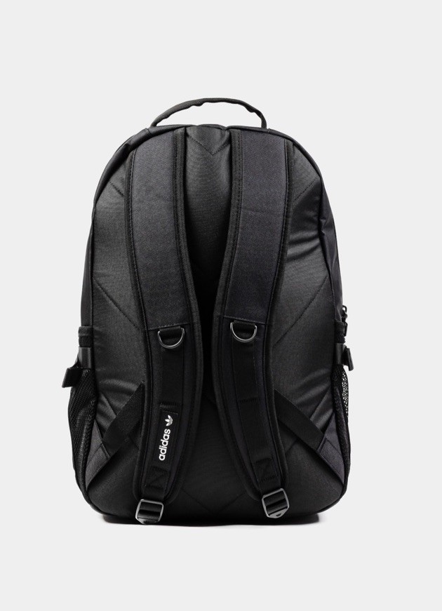 Men Adidas City Icon Essentials Backpack Laptop Sleeves Organizer Pockets Black