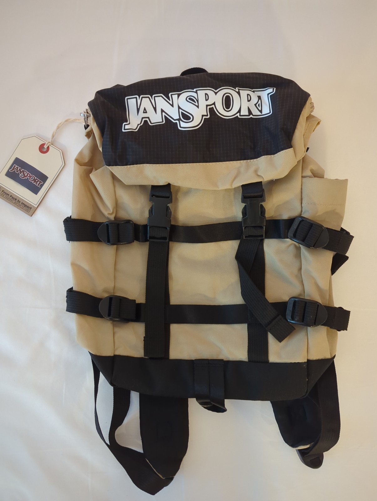 Genuine Jansport Mini Skip Backpack ‘Travertine’ Color Way 11×7.8×4.7 in New