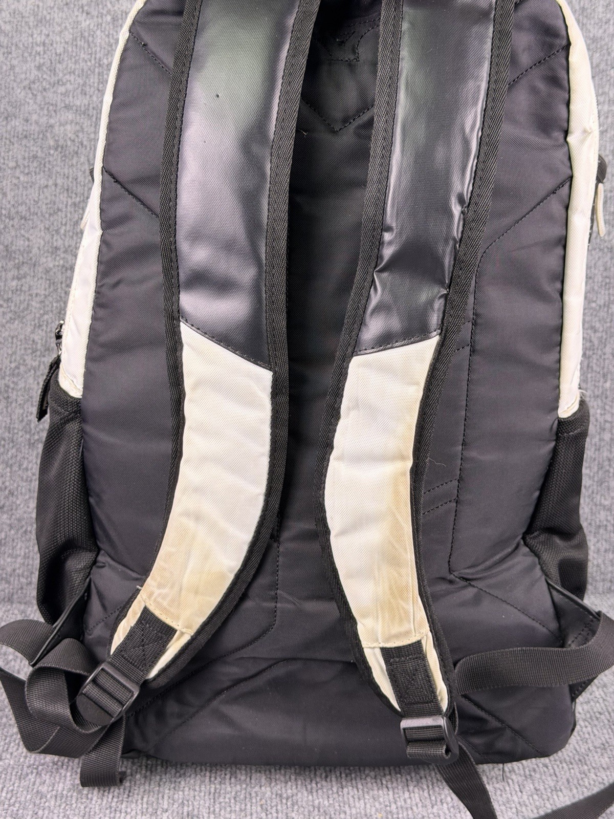 Mizuno MVP Backpack 360318 Baseball Softball Sports Bag, Black White W/logo