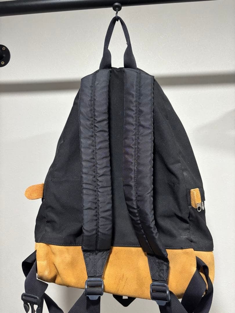 THE NORTH FACE PURPLE LABEL Backpack Very Good canvas, suede Black