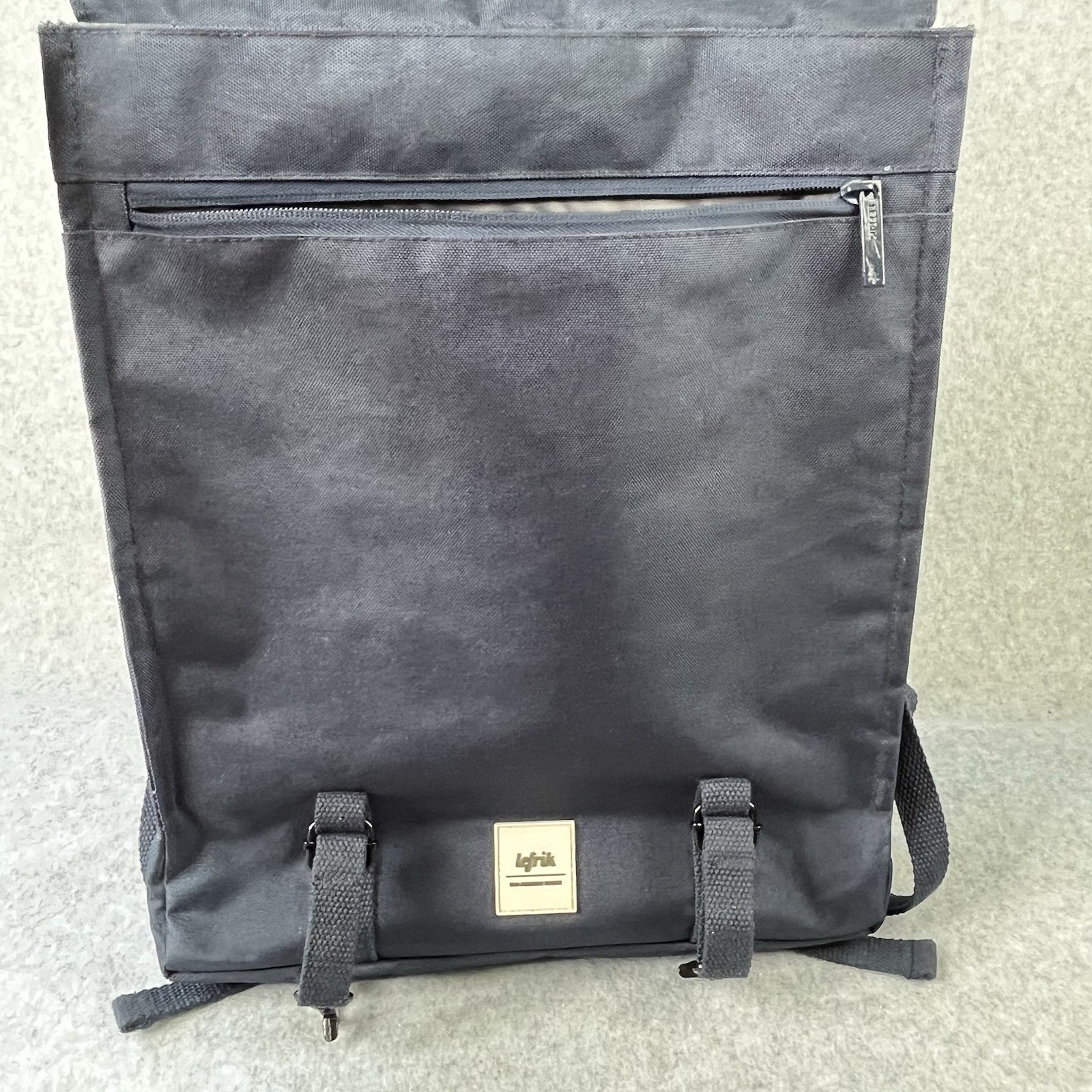 Lefrik Handy Backpack Navy Blue 15” Laptop Backpack Travel Daypack RPET