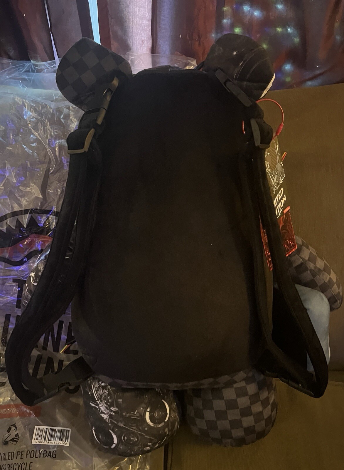 NEW SPRAYGROUND CYBORG ROBOANDROID TERMINATOR MONEYBEAR BACKPACK