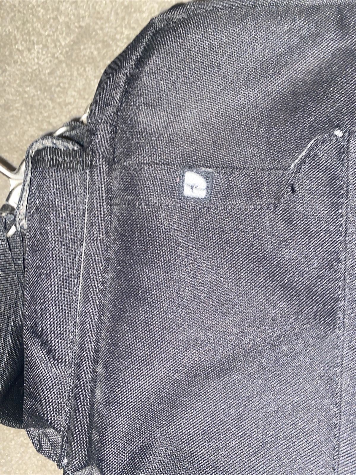 Ogio Black Tech Spec Hip Hop Tech Specs Messenger Laptop Travel Bag EUC 19×13
