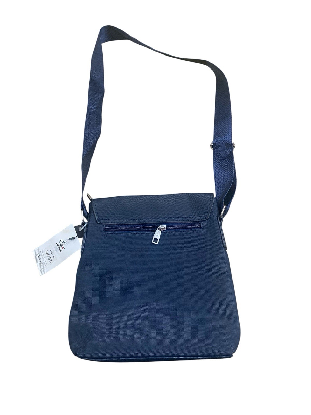New With Tag Lacoste Men’s Flap Crossover PVC Bag
