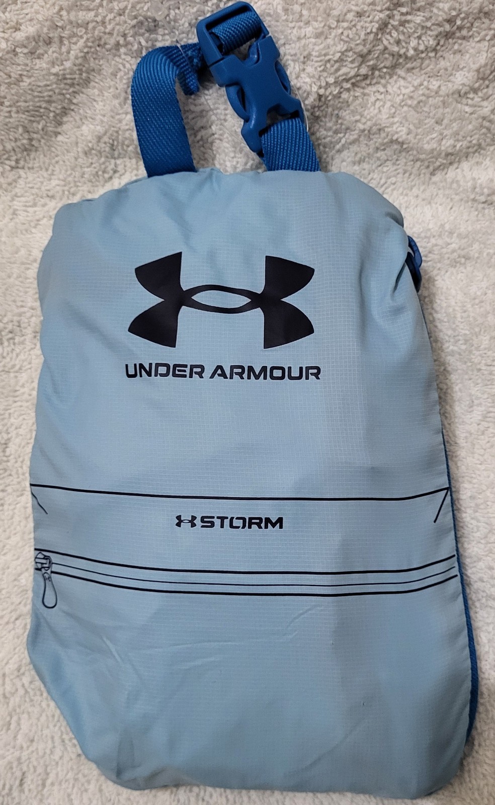 Under Armour, Loudon 20L Packable Backpack, Lt. Blue (brown pack shown details)