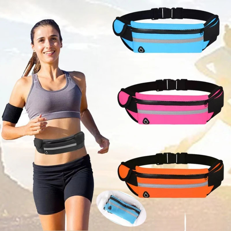 Sports and Leisure Waist Bag, Waterproof and Shockproof, Close Fitting Mobile