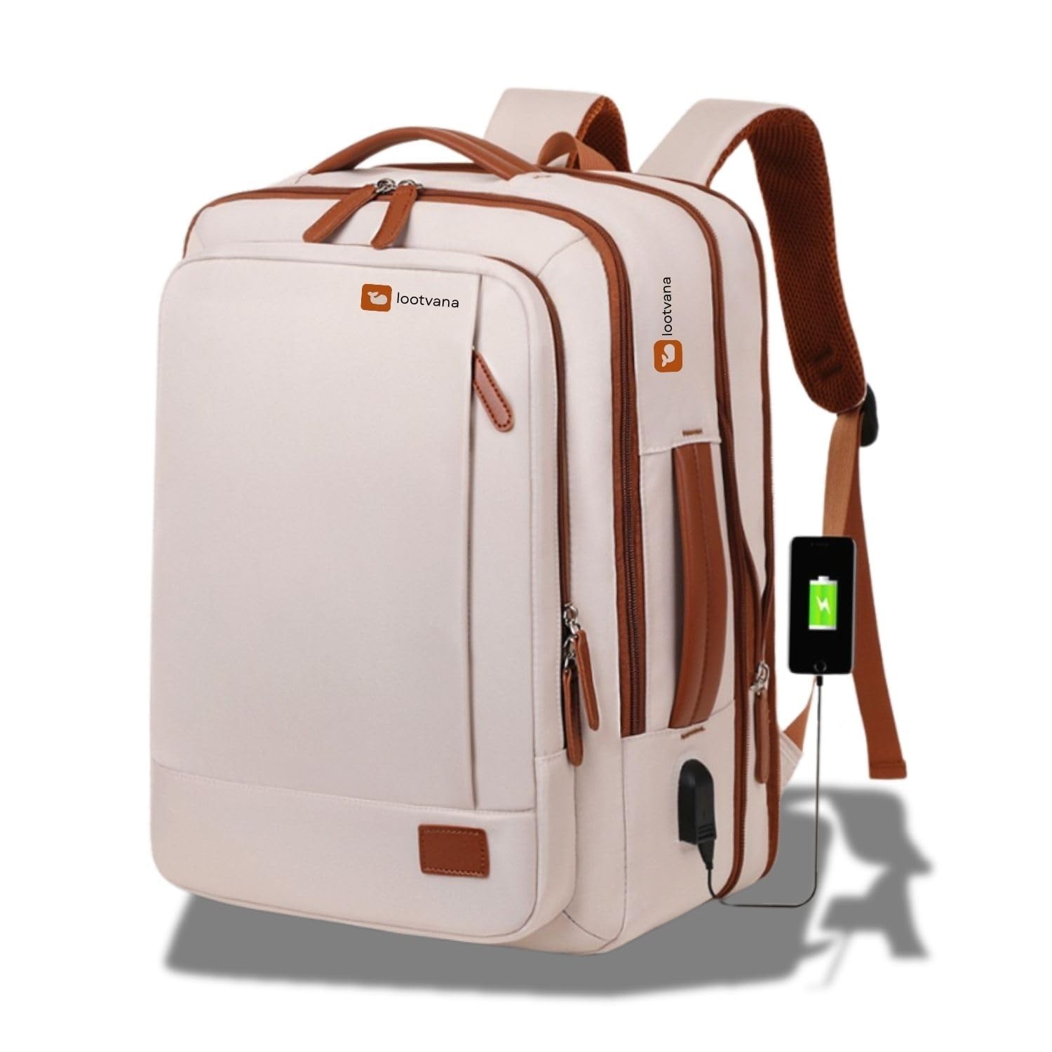 Backpack – Expandable Carry-on,USB Charging Port, TSA 15.6” Laptop, Executive…