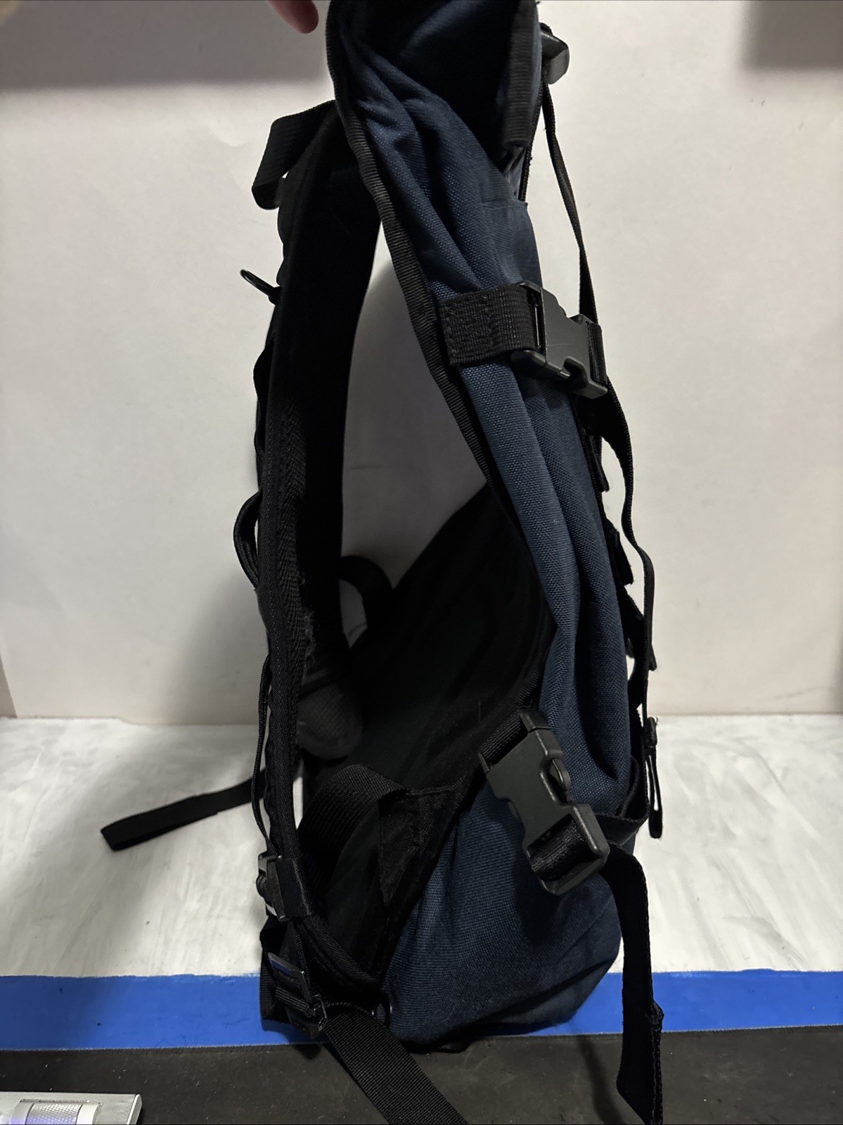 CHROME INDUSTRIES BACKPACK BARRAGE BG-163 Used Worn Rip