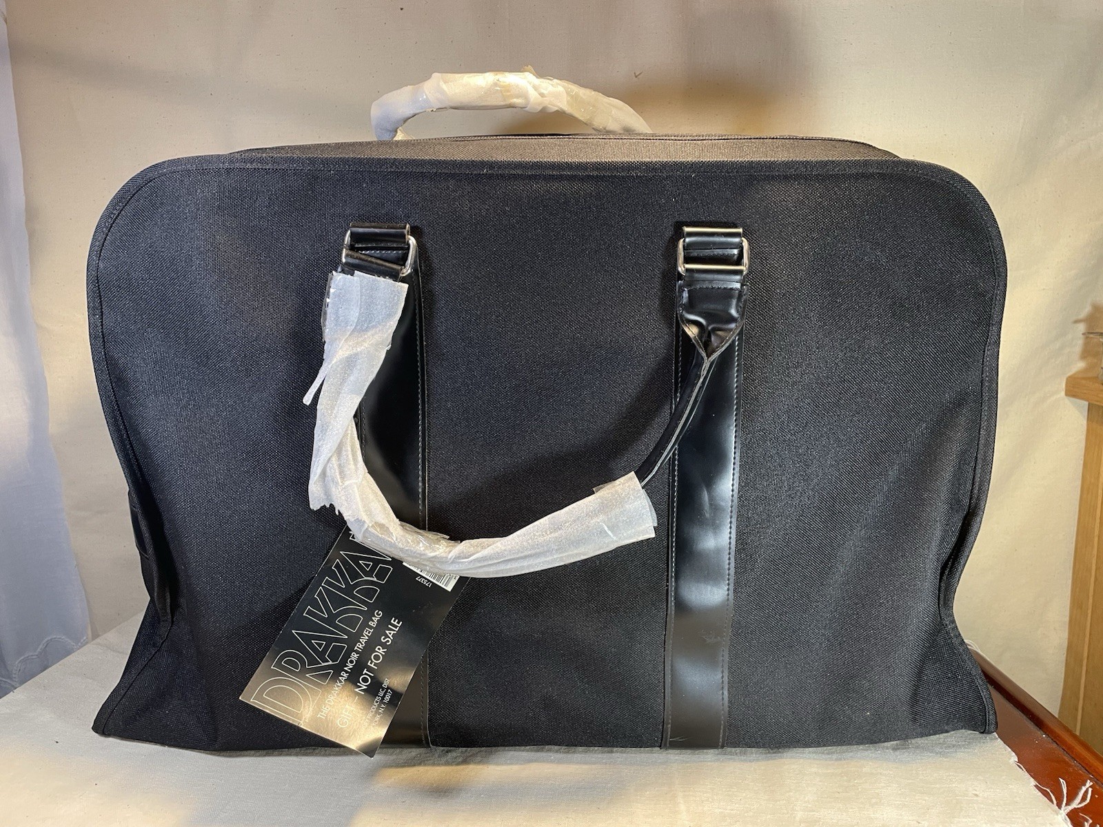 Drakkar Noir Travel Bag by Guy Laroche – Large Duffel, Gift Promo, New#004