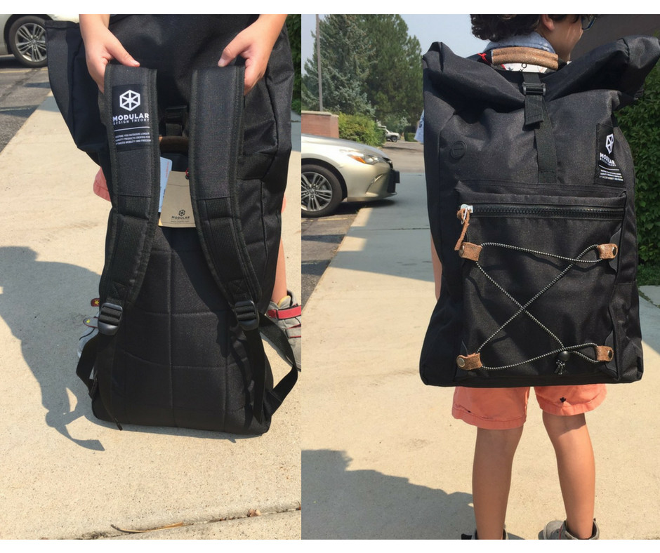 Clearance Sale 25L BLACK backpack High School Travel Laptop Rucksack Zipper Bag