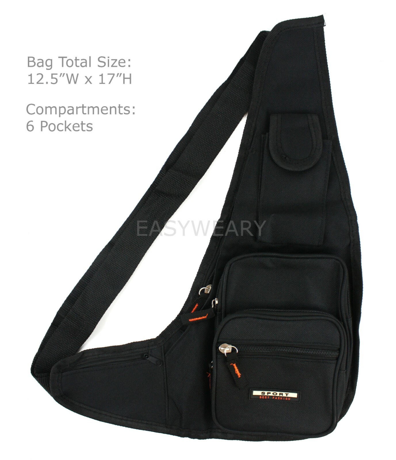 Men Backpack Fanny Pack Crossbody Sling Shoulder Bag Chest Travel Sport Women