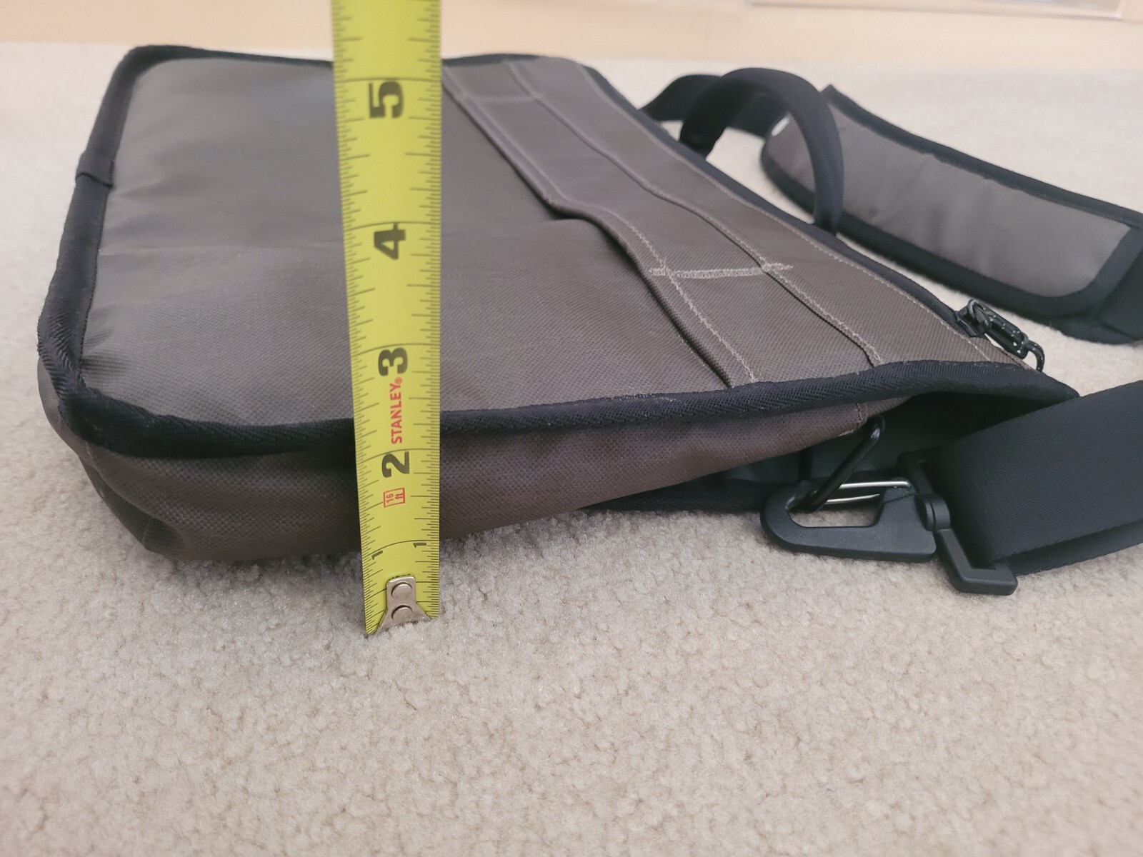 Timbuk2 Transit Briefcase/bag, dark Olive green 15x11x2