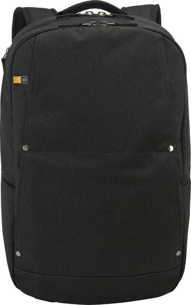 Case Logic Huxton Daypack Backpack Bag w/ Laptop Sleeve 15.6″ in Black