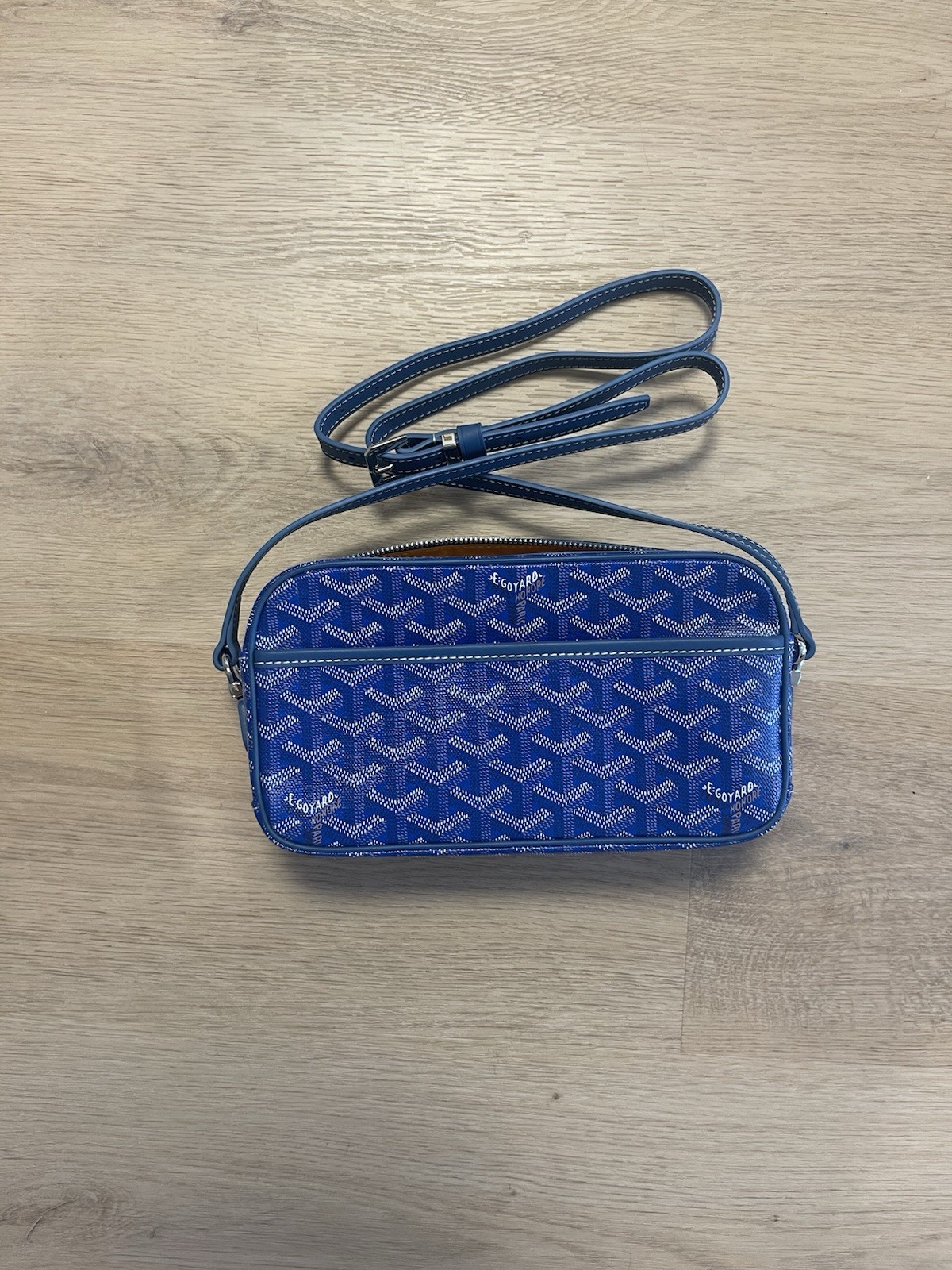 Goyard Cap-Vert PM Bag in Sky Blue Cross Body Bag. 100% Authentic