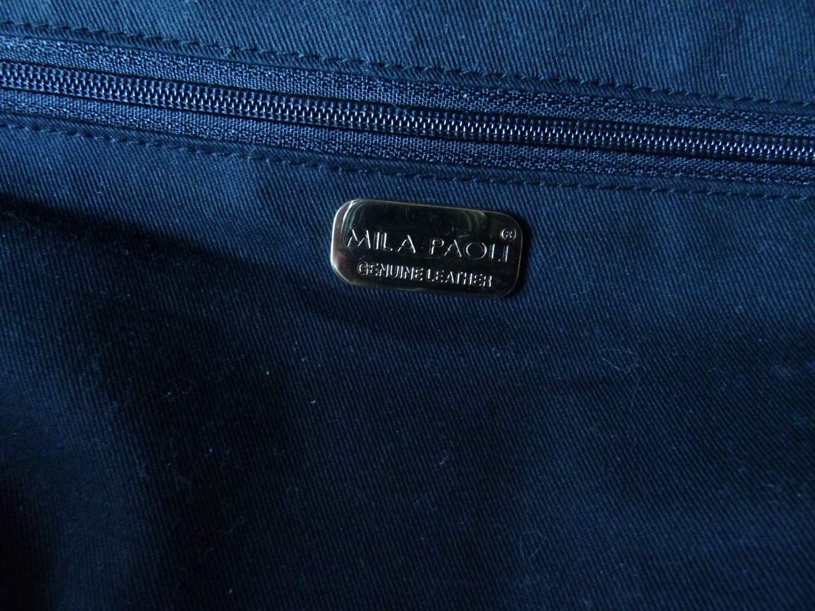 Vintage Mila Paoli Pebble Leather Doctor’s Bag Weekender Overnight Large Duffle