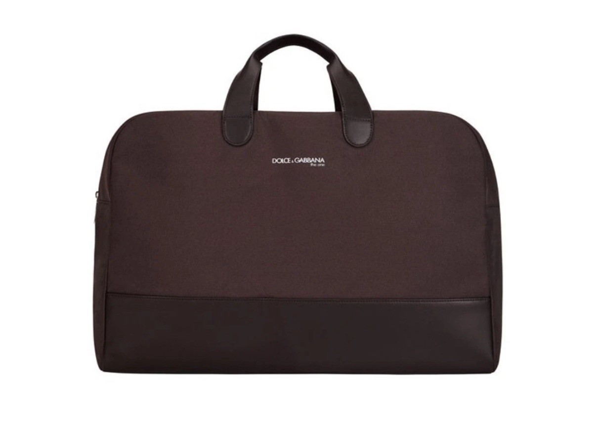 Dolce & Gabbana The One Dark Brown weekender gym DUFFLE BAG NEW