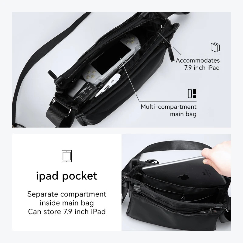 Mark Ryden Travel Messenger Bag designer luxury bag for 7.9inch ipad and game