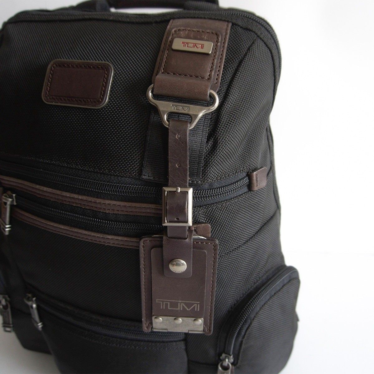 Tumi Alpha Bravo Knox Backpack Black 41cm Storage & Multiple Pockets
