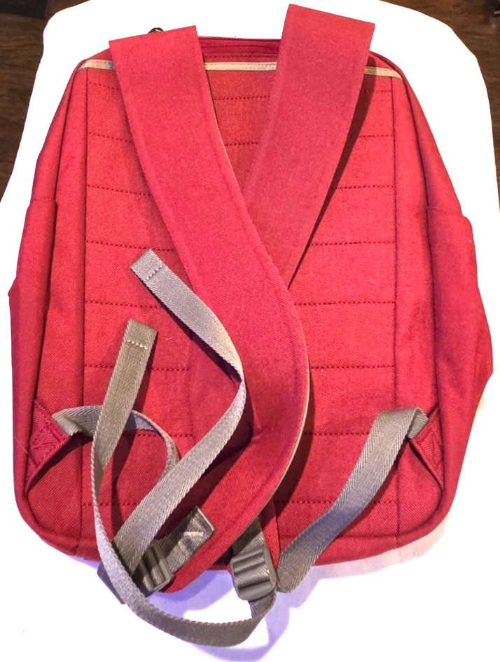 Cole Haan Zerogrand Backpack Red Dahlia New with Tags Go Everywhere Waterproof