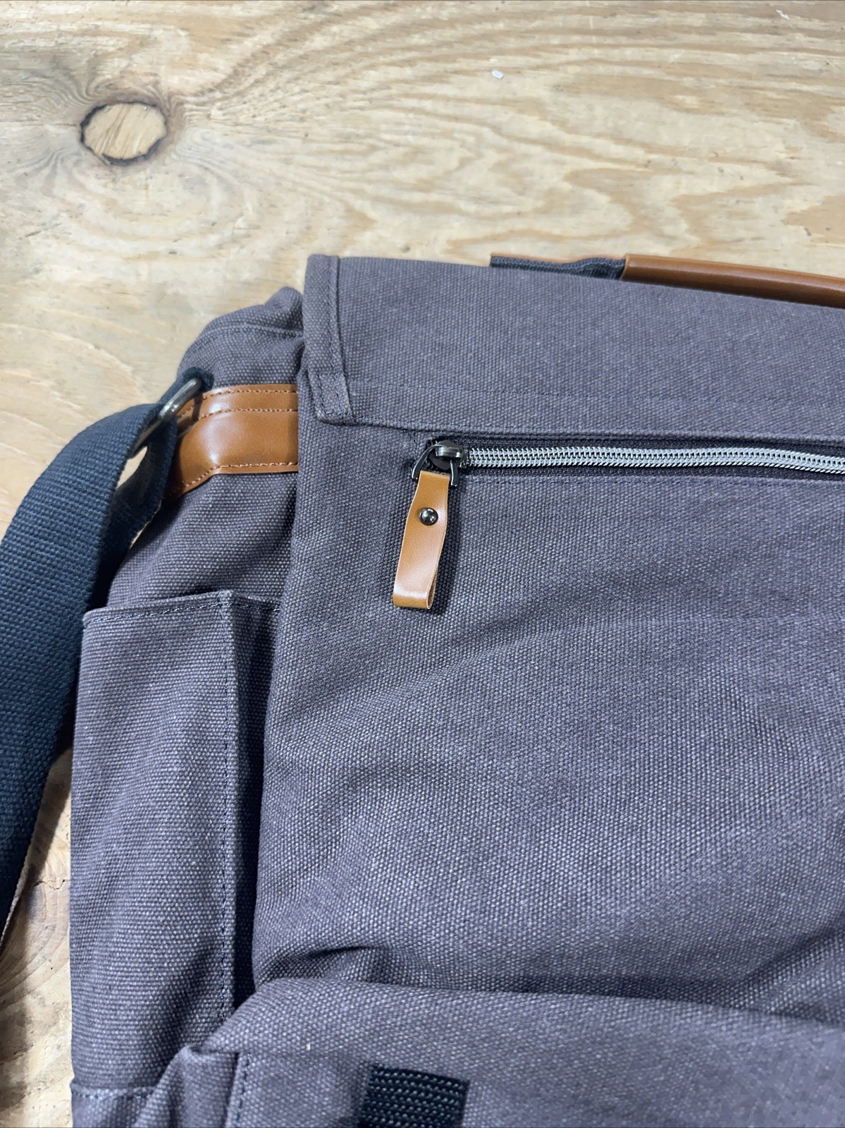 Estarer Mens Laptop Messenger Bag 15.6 Inch Laptop 3 in 1 Canvas Water Resist