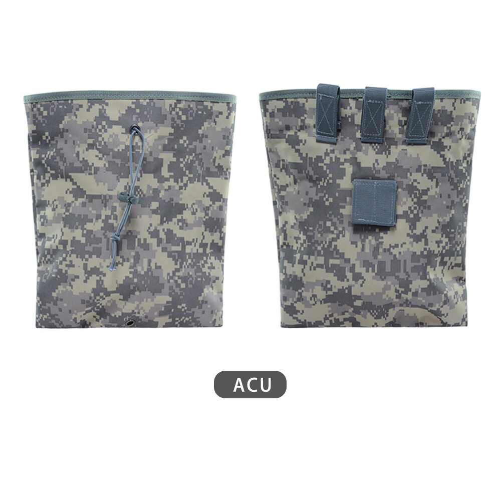 Tactical Molle Dump Pouch Foldable Drawstring Storage Bag Pouch Utility Pouch