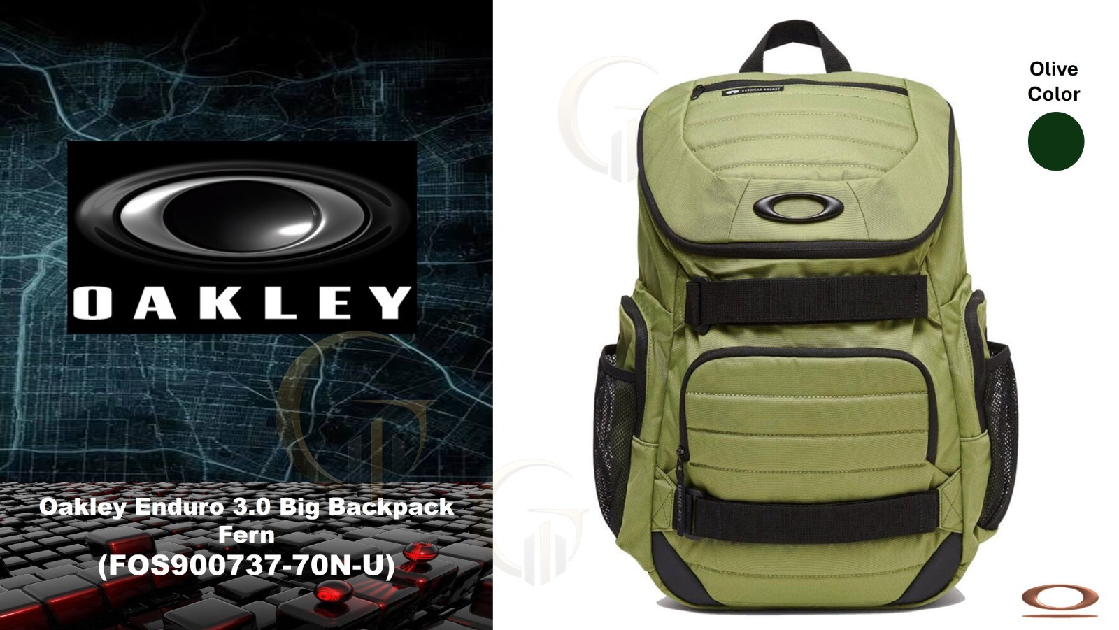 Oakley Enduro 3.0 Big Backpack Fern FOS900737-70N-U