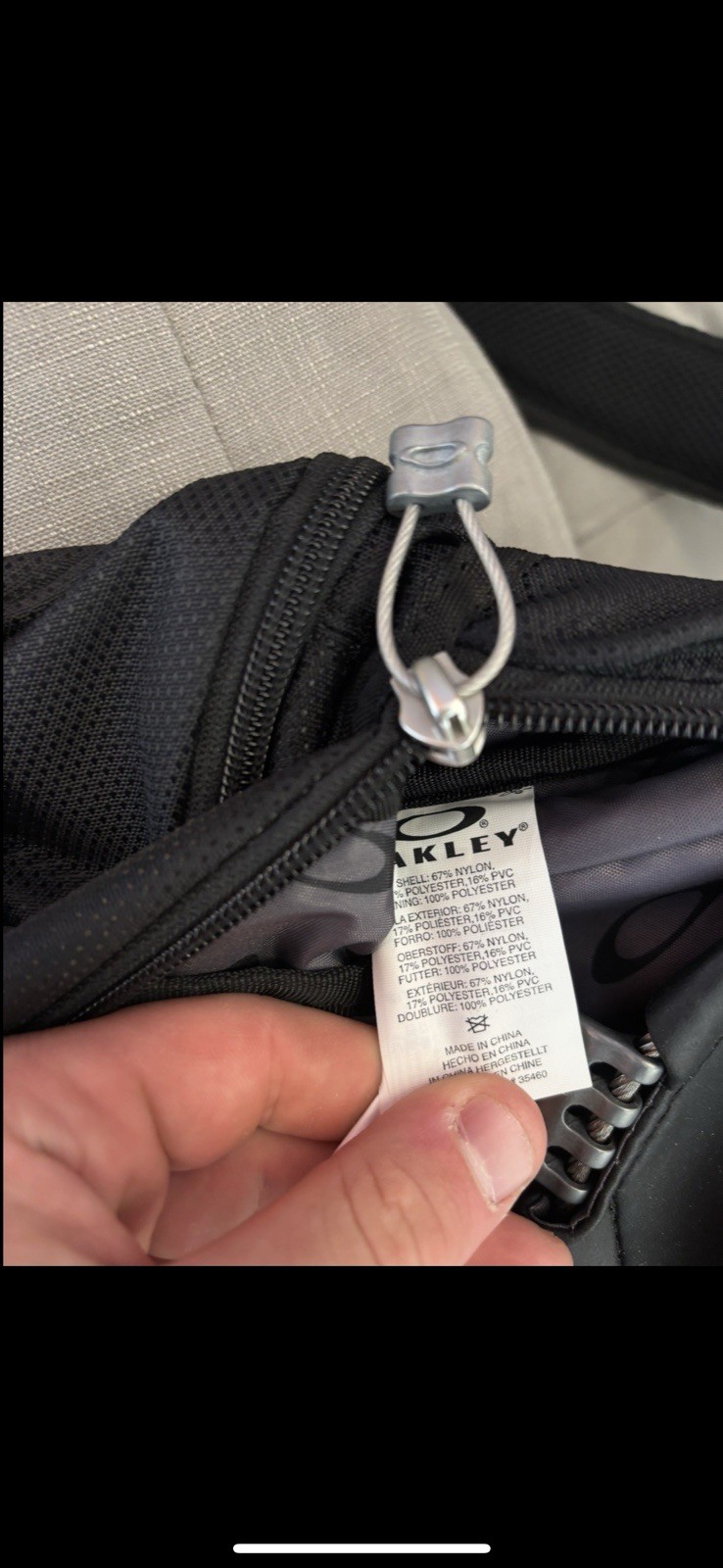 Oakley Software Kitchen Sink Backpack Canvas Black