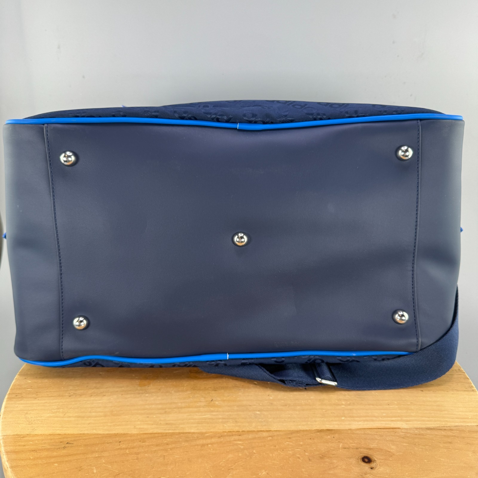 Adidas Originals Holdall Golf Sport Boston Bag Indigo Blue Rare Jd6638
