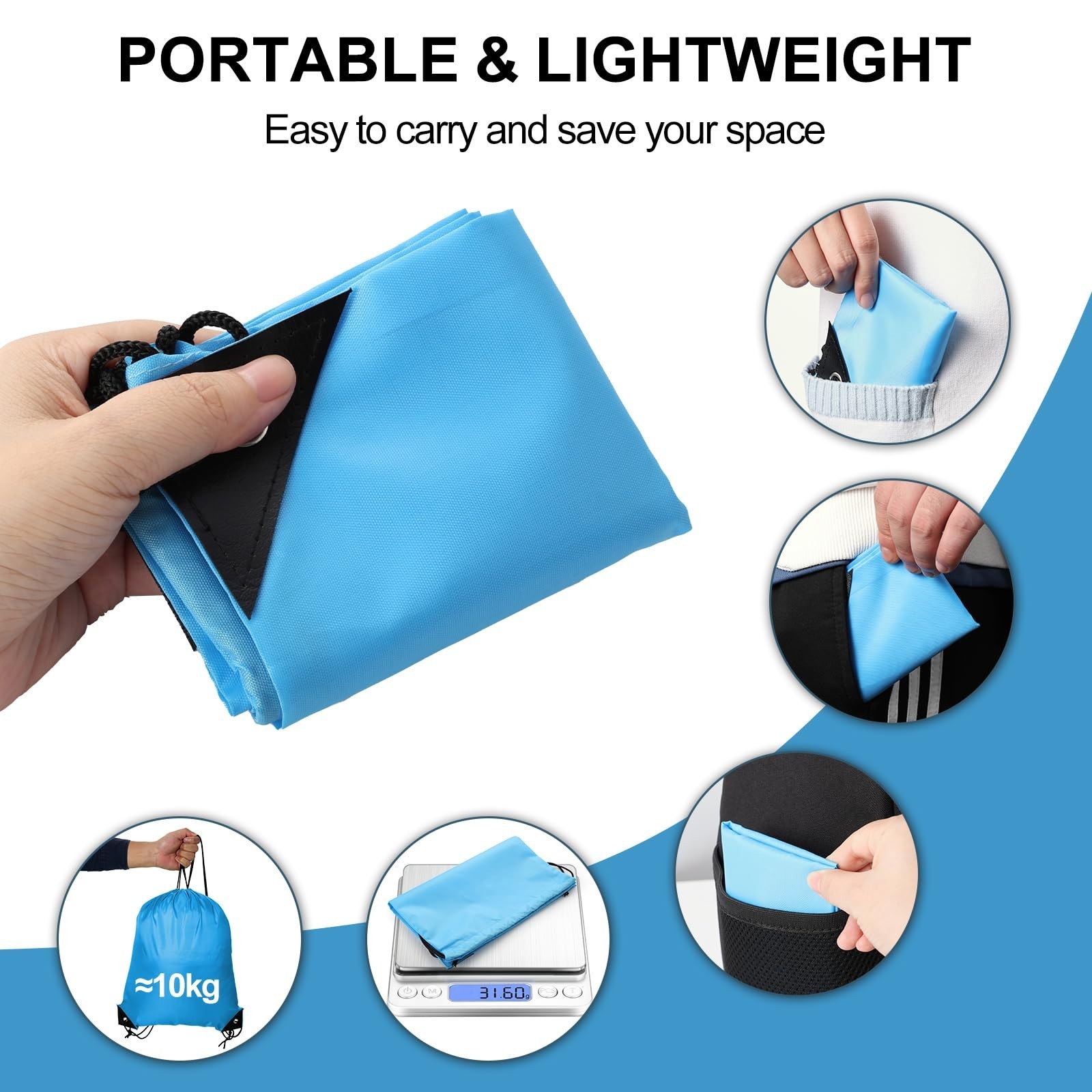 60Pcs Drawstring Backpacks Bulk Cinch Sack Storage Knapsack Gym Party Bags – 20