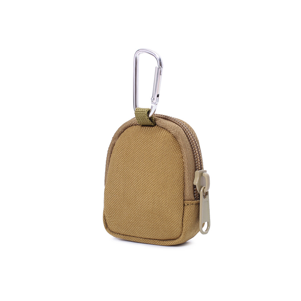Tactical EDC Key Wallet Keychain Earphone Holder Case Waist Pack Mini Coin Purse