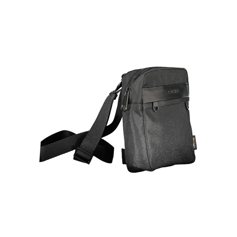 Calvin Klein Nero Polyester Men Shoulder Bag 100% Authentic – CA-16829
