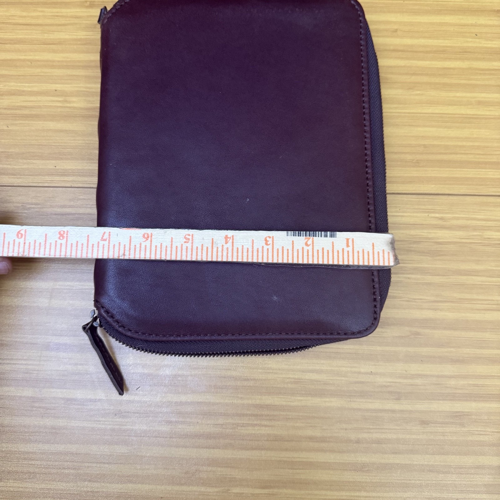 Leather Tech Organizer-Brown