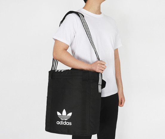 adidas Adicolor DJ Record Bag Unisex Crossbody Casual Sports Bag NWT IS0509
