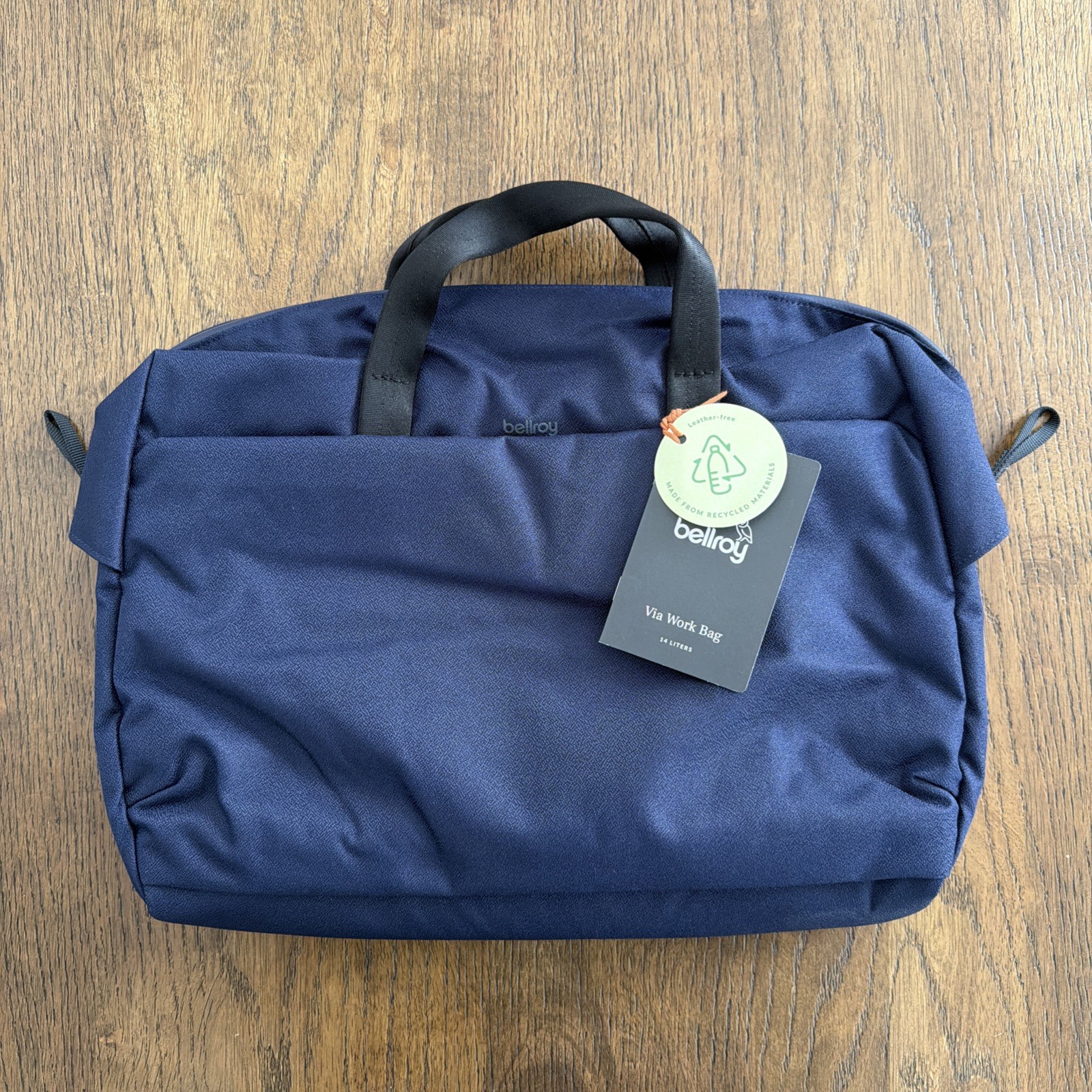 Bellroy Via Work Bag 14L NWOT Laptop Briefcase Tech Messenger Crossbody Black