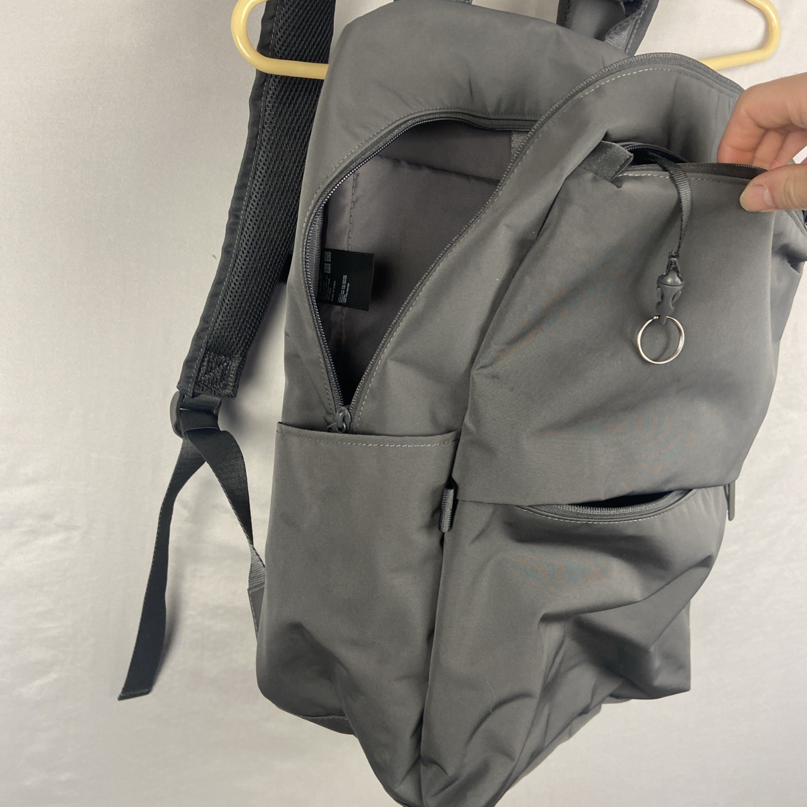 UNIQLO Functional Backpack PC Bag WORK SCHOOL Gray Unisex