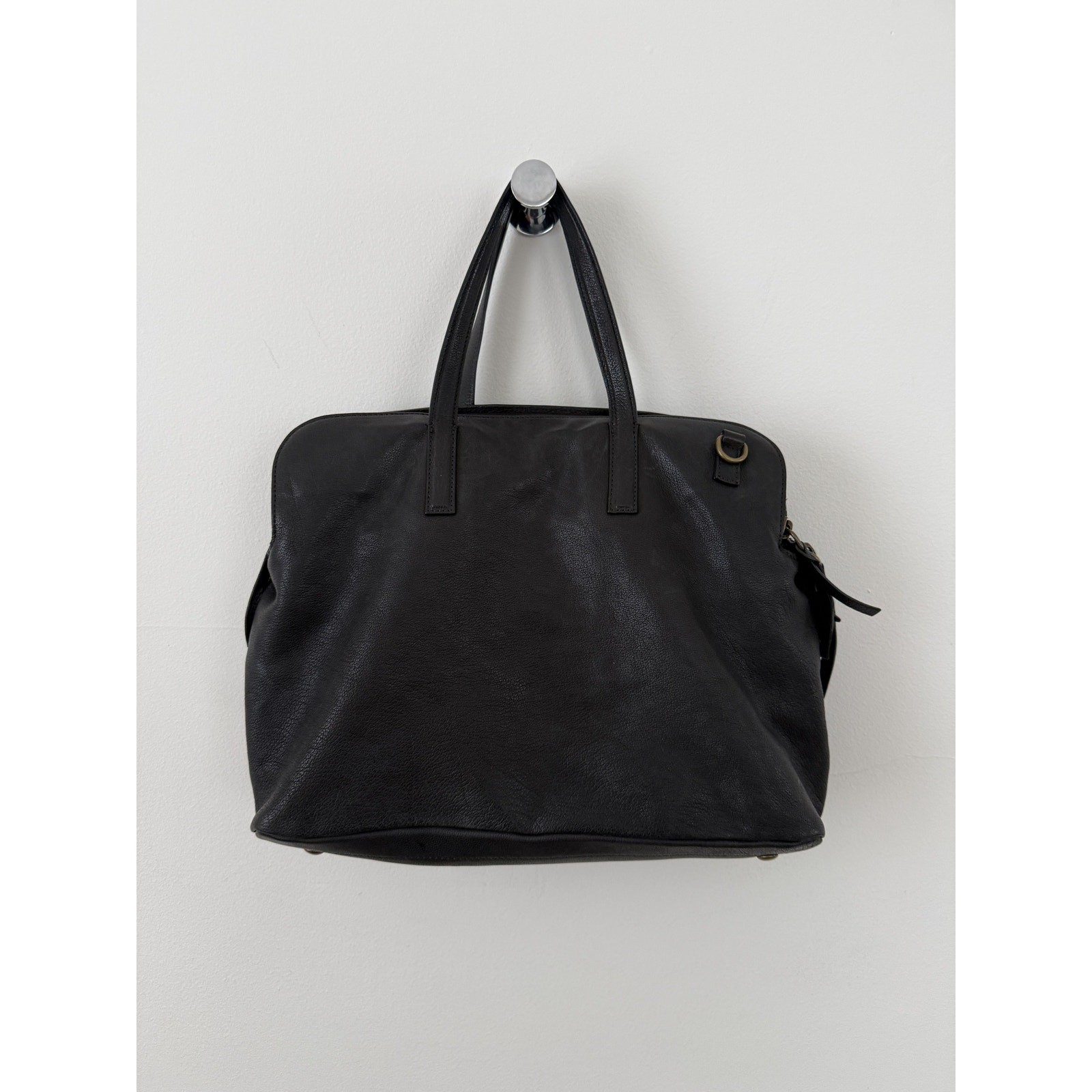Officine Creative Leather Top Handle Shoulder Side Bag