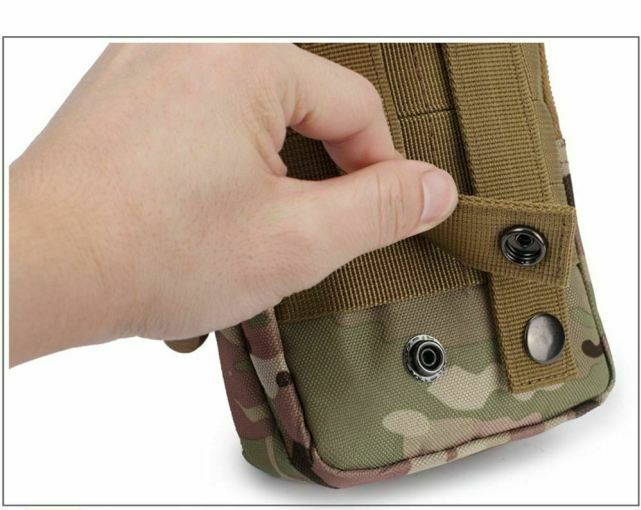 Men Tactical Military Bag 600D For Belt Backpack Shoulder Waterproof Nylon Army