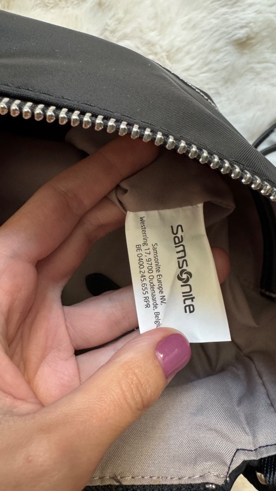 SAMSONITE crossover size M Karissa bag black crossbody sports classic casual new